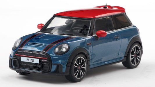 MINI COOPER JOHN COOPER
WORKS 2023 ISLAND BLUE METALLIC 1:43 - Solido - SL4315003