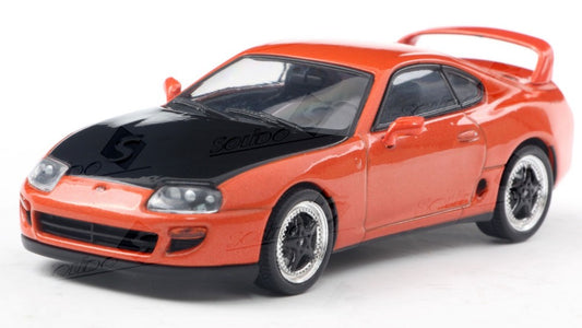 TOYOTA SUPRA MK.4 2001 ORANGE
CUSTOM 1:43 - Solido - SL4314006