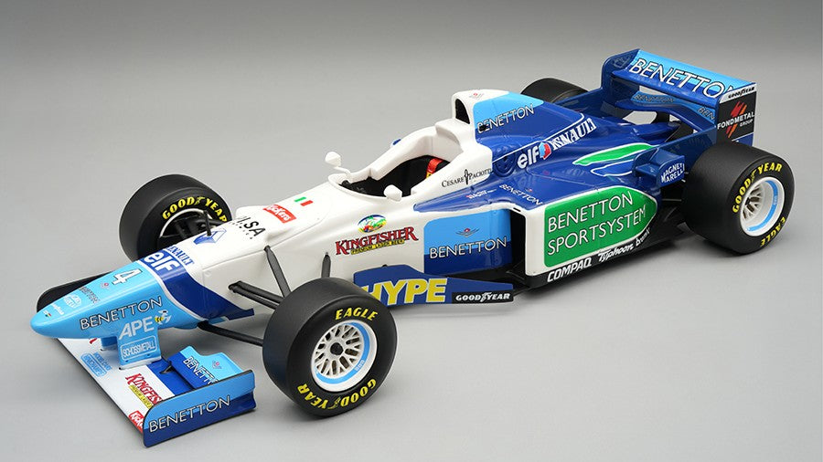 BENETTON B196 N.4 MONACO GP 1996 G.BERGER 1:18 - Tecnomodel - TMD18380D