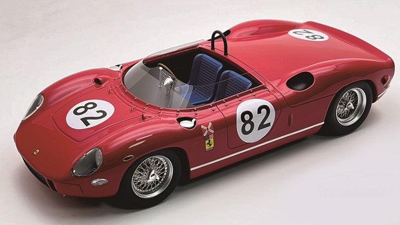 FERRARI 330P N.82 500 KM BRIDGEHAMPTON J.FULP 1:18 - Tecnomodel - TMD18310E