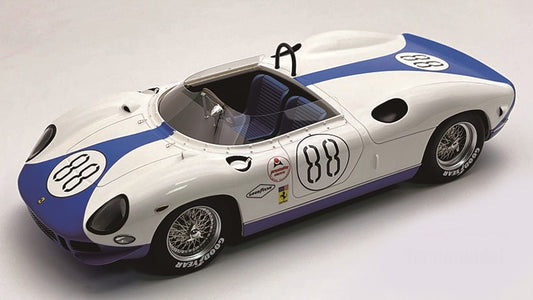 FERRARI 330P N.88 2000 KM DAYTONA 1965 HANSGEN-PIPER 1:18 - Tecnomodel - TMD18310C