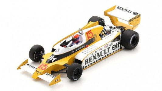 RENAULT RS11 JEAN-PIERRE JABOUILLE 1979 N.15 WINNER FRENCH GP 1:18 - Spark Model - 18S590