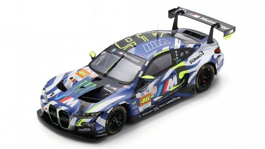 BMW M4 GT3 N.46 24 H LE MANS 2024 V.ROSSI-A.SL HARTHY-M.MARTIN 1:18 - Spark Model - 18S669