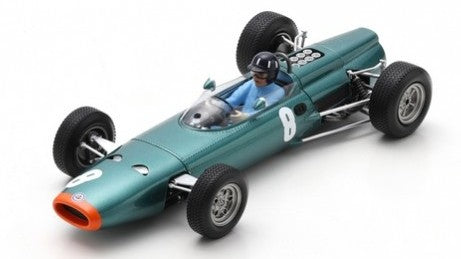 BRM P261 N.8 WINNER MONACO GP 1964 GRAHAM HILL 1:18 - Spark Model - 18S713
