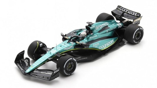 ASTON MARTIN N.18 9th CANADIAN GP 2023 LANCE STROLL 1:18 - Spark Model - 18S957