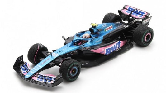 ALPINE A523 N.10 3rd DUTCH GP 2023 PIERRE GASLY WITH PIT BOARD 1:18 - Spark Model - 18S960
