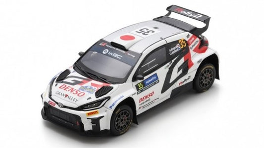 TOYOTA YARIS N.35 RALLY SWEDEN 2024 H.KOGURE-T.LUHTINEN 1:43 - Spark Model - S6869