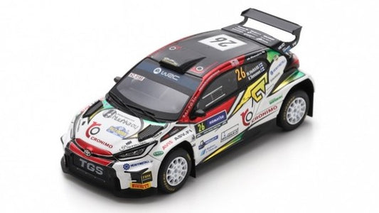 TOYOTA YARIS N.26 5th RALLY SWEDEN 2024 M.HEIKKILA-K.TEMONEN 1:43 - Spark Model - S6872