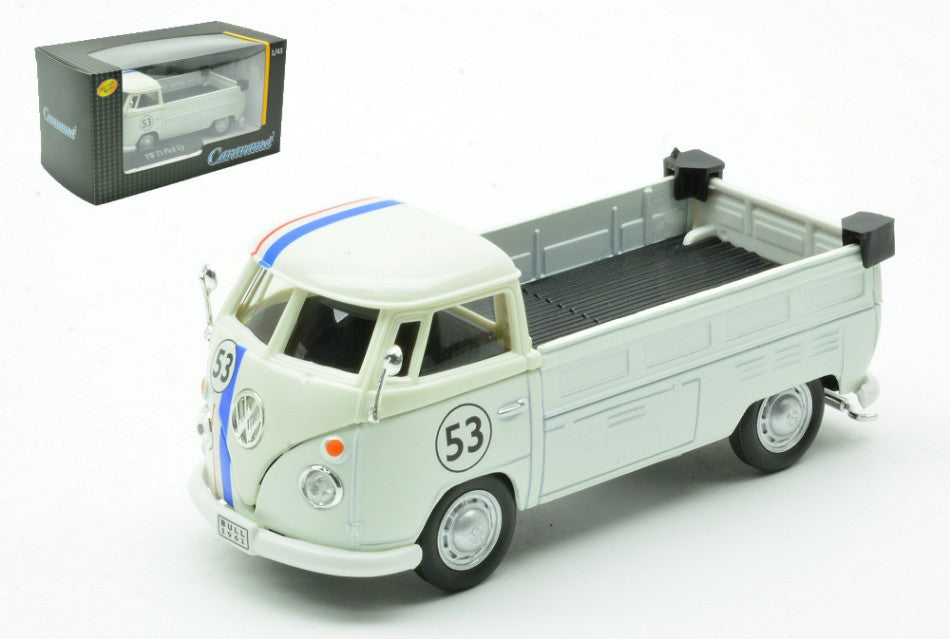 VW SAMBA VAN "CIRCUS KRONE" RED 1:43 - Cararama - CA4-13458