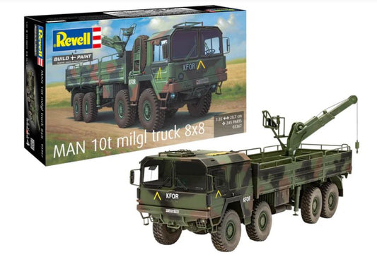 MAN 10t TRUCK 8x8 KIT 1:35 - Revell - RV03367