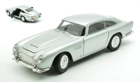 ASTON MARTIN DB5 1964 SILVER 1:24 - Welly - WE24101