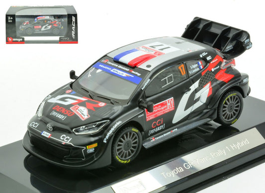TOYOTA YARIS WRC RALLY 1 HYBRID N.17 2024 OGIER-LANDAIS 1:43 - Burago - BU38323
