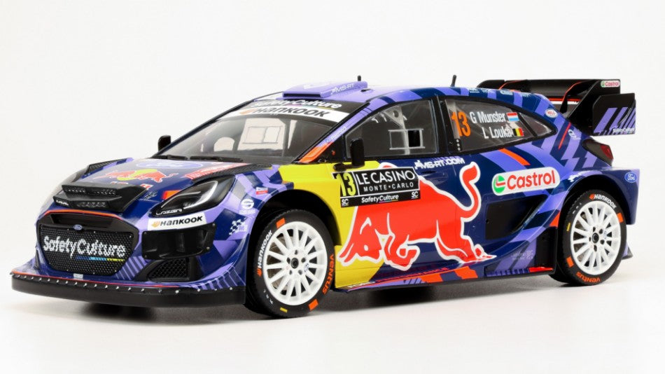 FORD PUMA N.13 RALLY1 RALLY MONTE CARLO 2025 MUNSTER-LOUKA 1:18 - Ixo Model - 18RMC231B