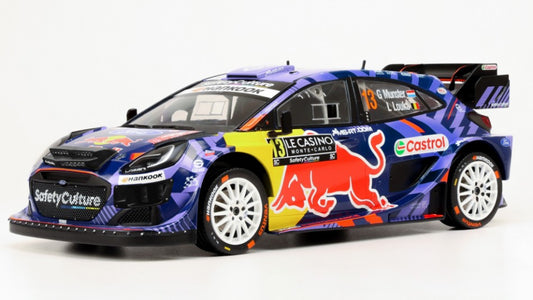 FORD PUMA N.13 RALLY1 RALLY MONTE CARLO 2025 MUNSTER-LOUKA 1:18 - Ixo Model - 18RMC231B