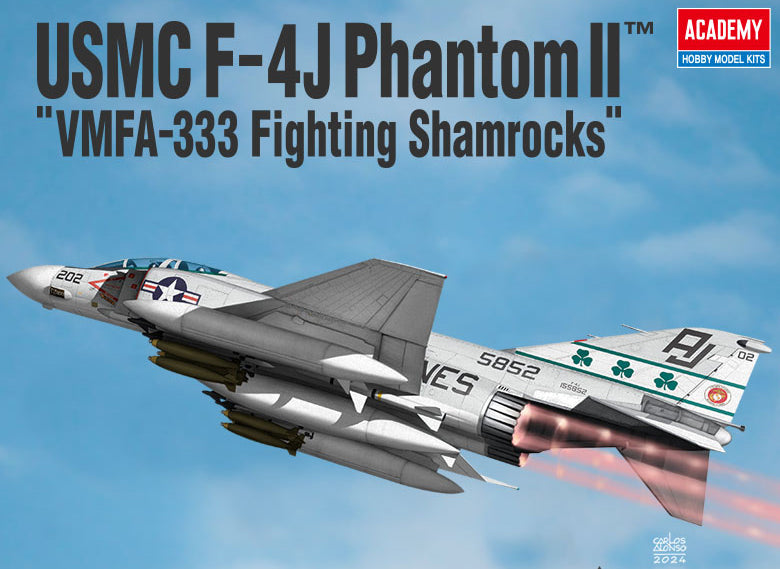 USMC F-4J PHANTOM II "VMFA-333" KIT 1:48 - Academy - ACD12356
