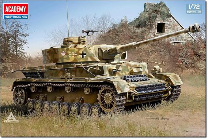 GERMAN Pz.Kpfw.IV Ausf.H KIT 1:72 - Academy - ACD13432