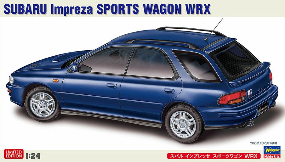 SUBARU IMPREZA SPORTS WAGON WRX KIT 1:24 - Hasegawa - HA20747