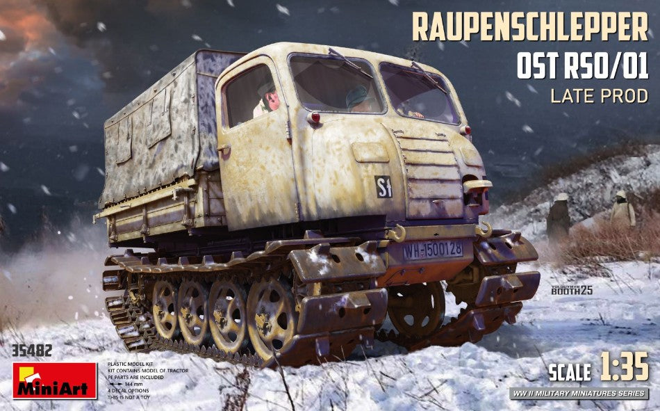 RAUPENSCHLEPPER OST RSO/01 LATE PROD.KIT 1:35 - Miniart - MIN35482