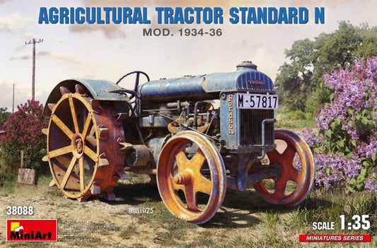 AGRICULTURAL TRACTOR STANDARD N. MOD.1934-36 KIT 1:35 - Miniart - MIN38088