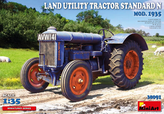 LAND UTILITY TRACTOR STANDARD N.MOD.1935 KIT 1:35 - Miniart - MIN38091
