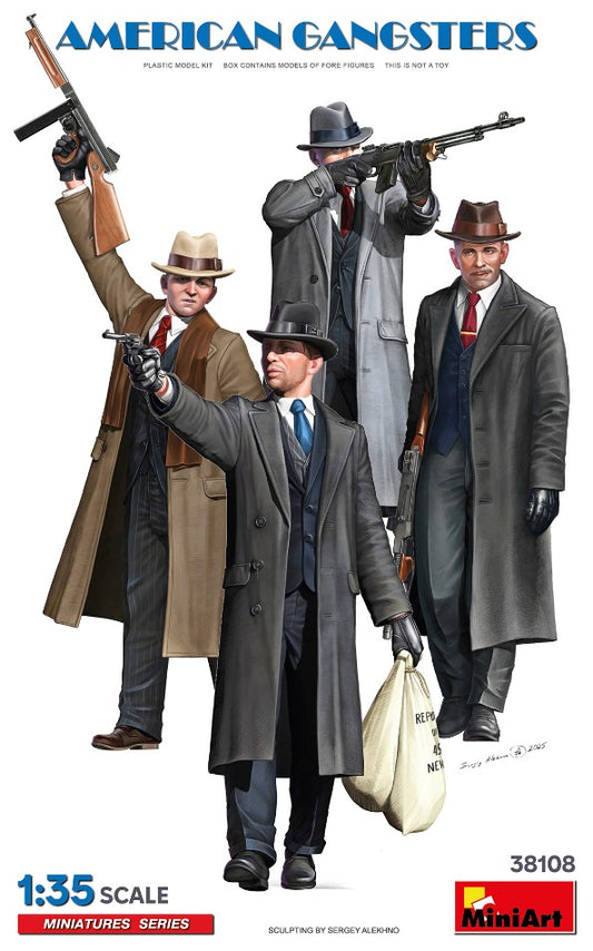AMERICAN GANGSTER KIT 1:35 - Miniart - MIN38108