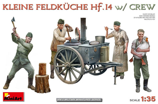 CUCINA DA CAMPO KLEINE FELDKCHE HF.14 W/CREW KIT 1:35 - Miniart - MIN53011