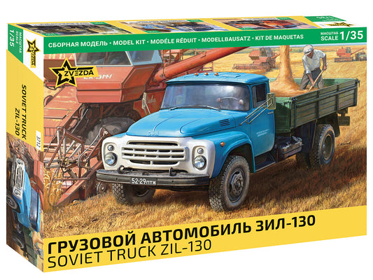 SOVIET TRUCK ZIL 130 KIT 1:35 - Zvezda - Z3712