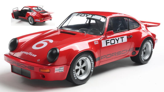 PORSCHE 911 IROC N.6 FOYT IROC DAYTONA 1974 1:18 - Solido - SL1810704