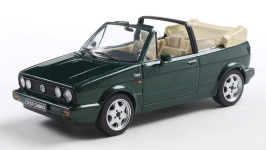 VOLKSWAGEN GOLF CABRIO
CLASSIC LINE 1992 CLASSIC GREEN 1:43 - Solido - SL4315803
