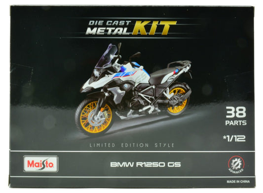 MOTO BMW R1250 GS KIT 1:12 - Maisto - MI39171