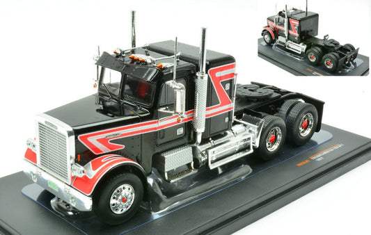 FREIGHTLINER FLC 120 64 T 1977 BLACK/RED 1:43 - Ixo Model - TR218