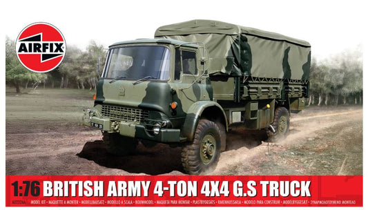 BRITISH ARMY 4-ton 4x4 G.S. TRUCK KIT 1:76 - Airfix - A02326A