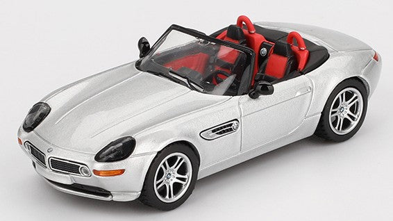 BMW Z8 TITANIUM 2003 SILVER 1:64 - Mini GT - MGT00998
