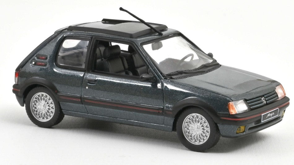 PEUGEOT 205 1.9 MAGIC 1990 SORRENTO GREEN 1:43 - Norev - NV471752