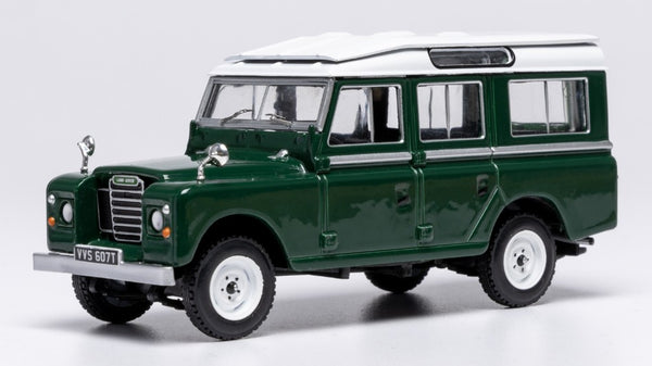 LAND ROVER SERIES III 109 1978 DARK GREEN/WHITE 1:43 - Ixo Model - CLC ...