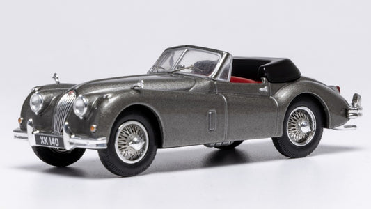 JAGUAR XK 140 CABRIOLET 1956 DARK GREY 1:43 - Ixo Model - CLC614