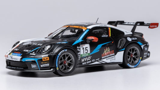 PORSCHE 911 GT3 (992) N.15 PORSCHE CUP OSCHERSLEBEN 2024 J.STIAK 1:43 - Ixo Model - GTM175