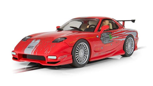 HE FAST AND THE FURIOUS MAZDA RX7 DOM TORETTO  SLOT 1:32 - Scalextric - C4592