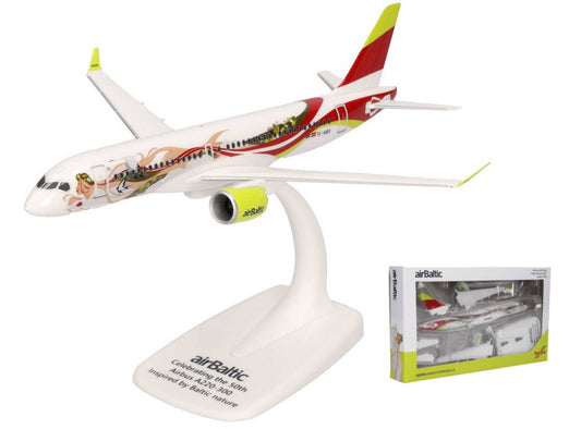 AIRBUS A220-300 AIR BALTIC 1:200 - Herpa - HP614559