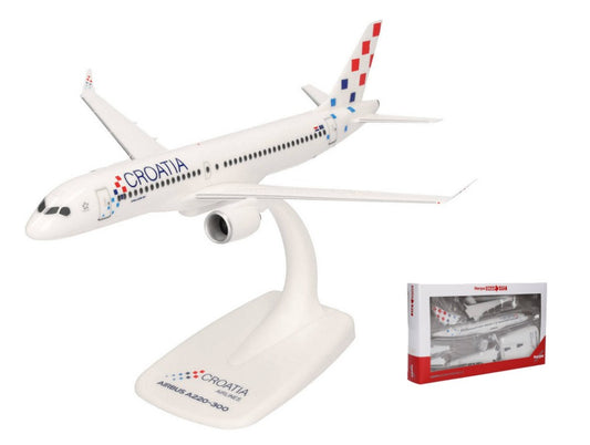 AIRBUS A220-200 CROATIA AIRLINES 1:200 - Herpa - HP614566