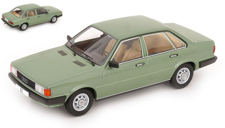 AUDI 80 (B2) 1978 LIGHT GREEN 1:18 - ModelCarGroup - MCG18525