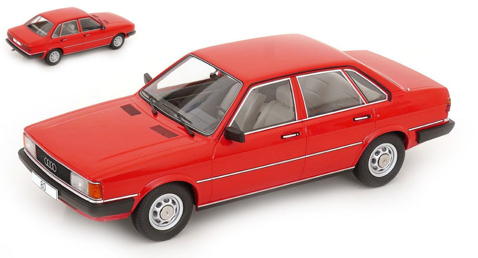 AUDI 80 (B2) 1978 RED 1:18 - ModelCarGroup - MCG18526