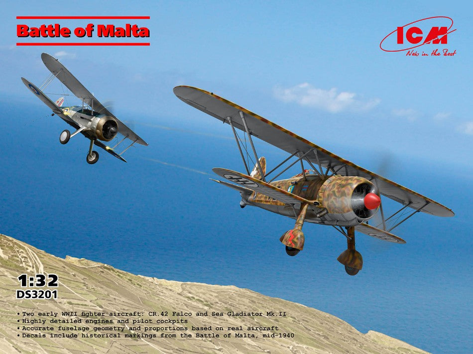 BATTLE OF MALTA KIT 1:32 - ICM - ICMDS3201