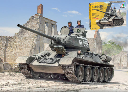 T34/85 ZAVOD 112 KIT 1:35 - Italeri - IT6758