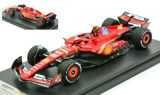 FERRARI SF-24 N.55 2nd AUSTIN GP 2024 C.SAINZ 1:43 - Looksmart - LSF1068