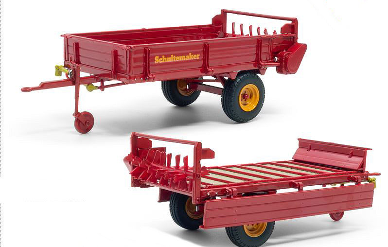 RIMORCHIO SPANDILETAME SCHUITEMAKER SMS TRAILER WITH SPREADER 1:32 - Universal Hobbies - UH6496