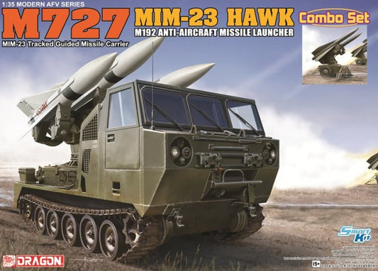 M727 MIM-23 TRACKED GUIDED MISSILE CARRIER KIT 1:35 - Dragon - D3588