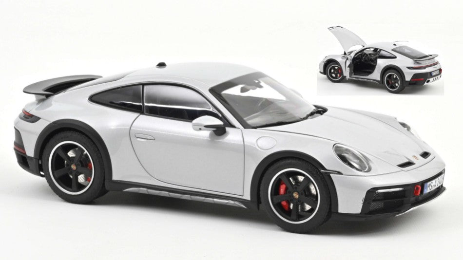 PORSCHE 911 DAKAR 2023 ICE GREY METALLIC 1:18 - Norev - NV187242