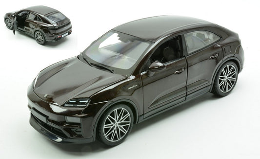 PORSCHE MACAN TURBO ELECTRIC DARK VIOLET 1:24 - Burago - BU21114V