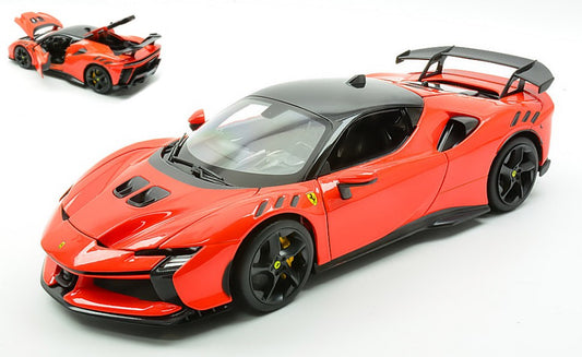 FERRARI SF90 XX STRADALE RED 1:18 - Burago - BU16020